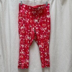 Livi for Lane Bryant Red and White Leggings